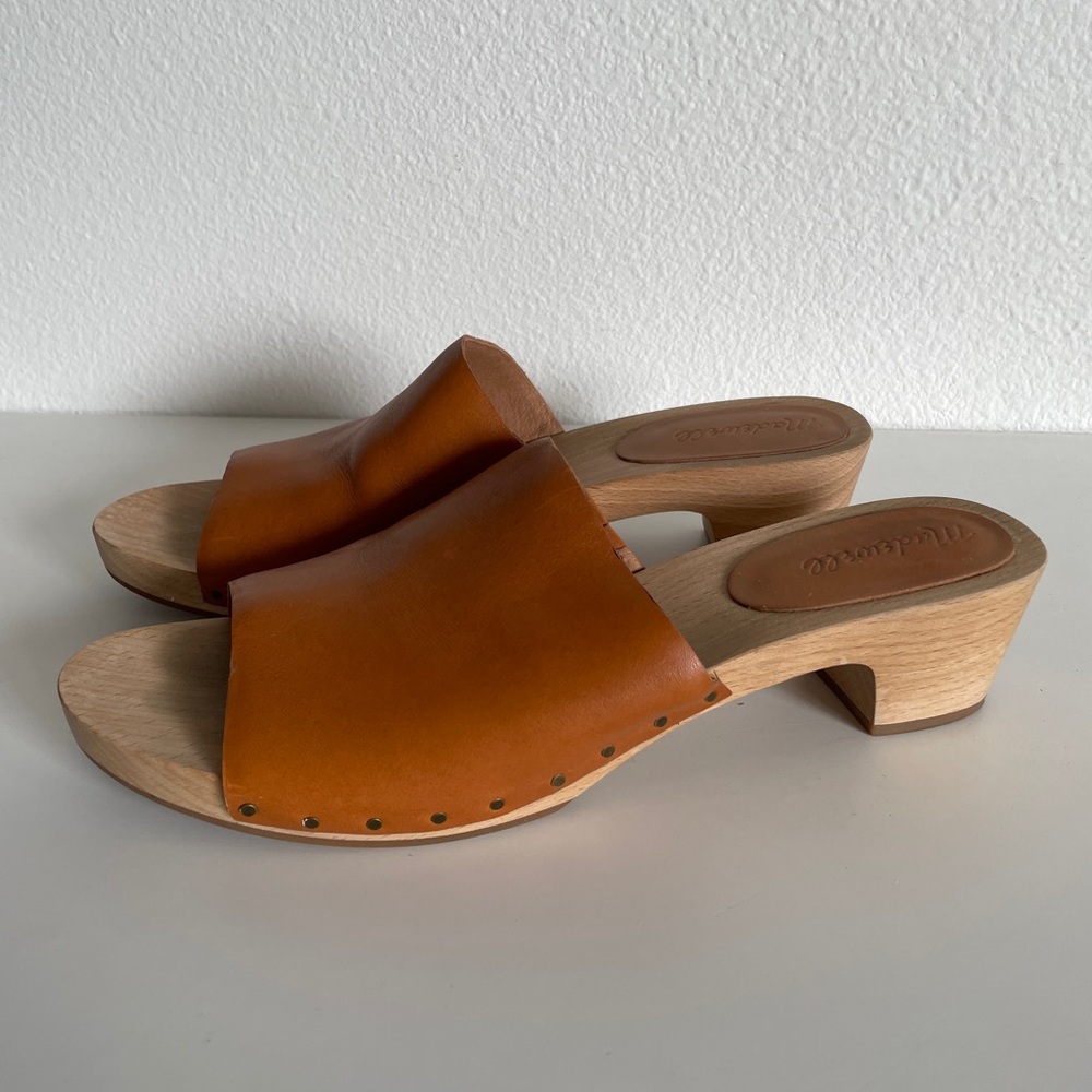 Madewell The Evelyn Clog - Leather